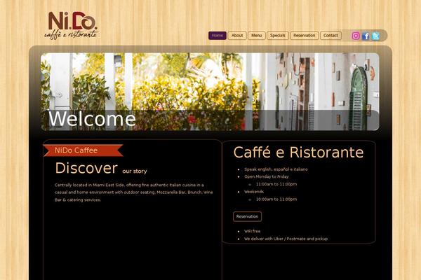 Site using Open Table Widget plugin