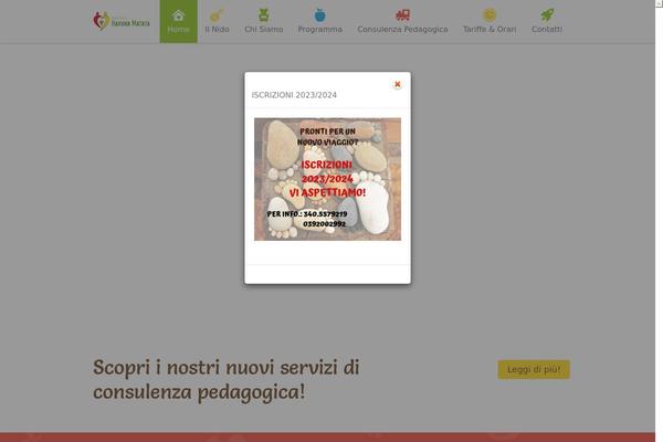 Site using Homepage-pop-up plugin