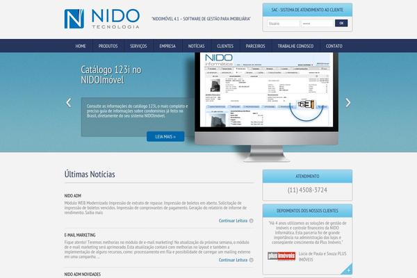 nido WordPress theme, websites list used nido theme nido theme websites examples