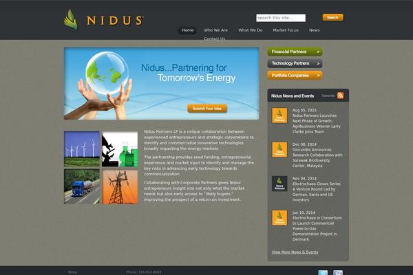 Lumin theme site design template sample