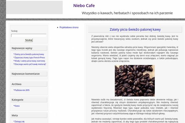 niebocafe.pl site used Leslie