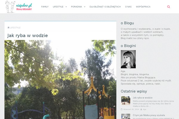 Bloggist theme site design template sample