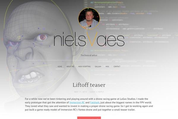 Gravit theme site design template sample