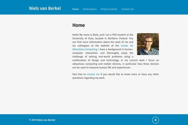 Site using Typing Effect plugin