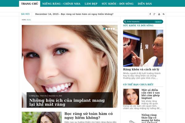 FastNews Light theme site design template sample