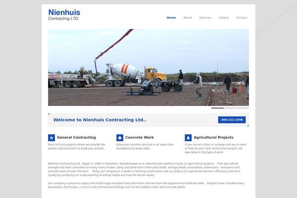 Goodspace theme site design template sample