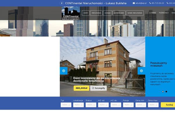 Sweethome theme site design template sample
