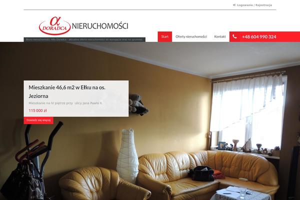 Realhomes Theme theme site design template sample