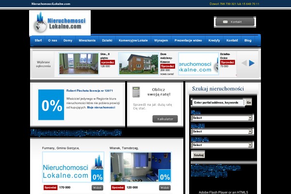 nieruchomoscilokalne.com site used Smoothv4