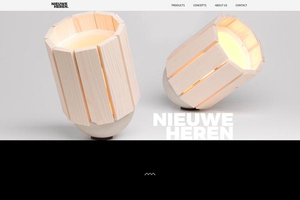 Beau theme site design template sample