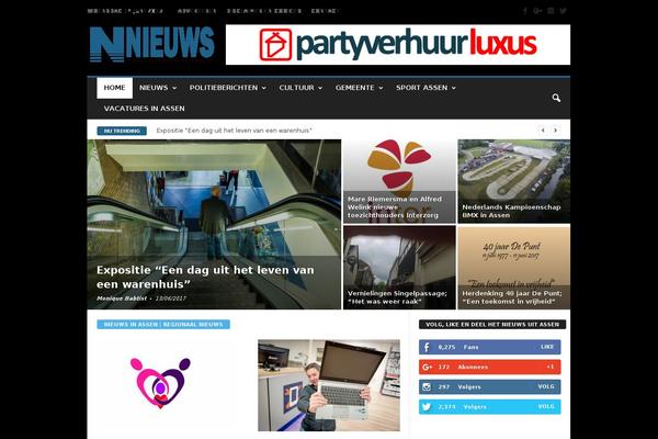 NewsMag theme site design template sample