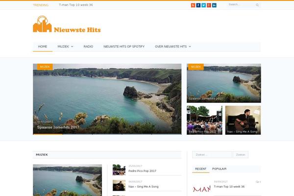 Site using Scroll Triggered Boxes plugin