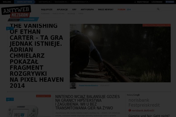 Newspaper theme site design template sample