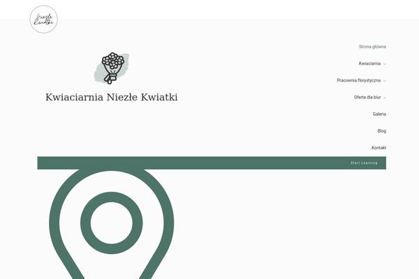 Astra theme site design template sample