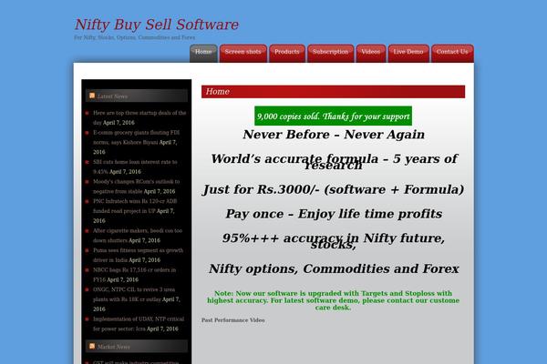 CW Red theme site design template sample