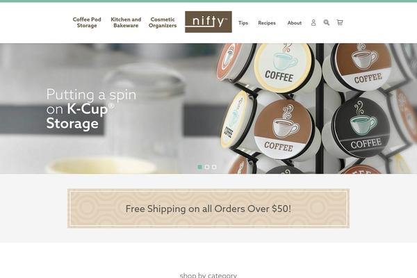 Nifty theme site design template sample