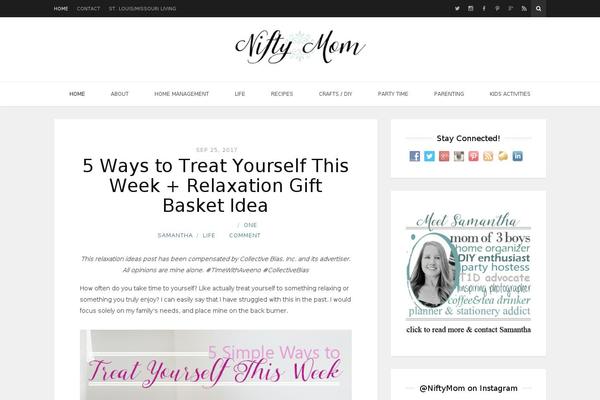 niftymom.com site used Shiroi Hana
