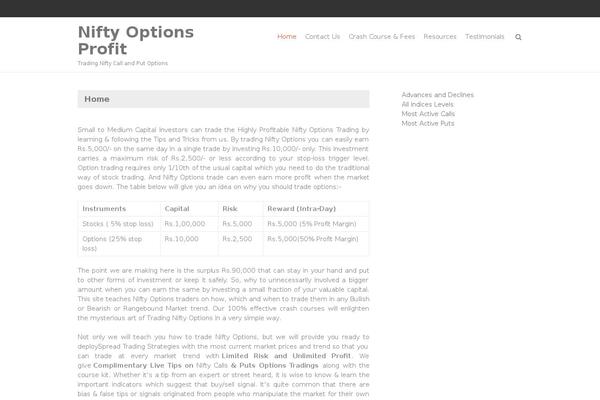 Site using Nz plugin