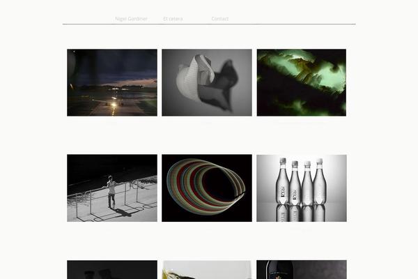 Portfolium theme site design template sample