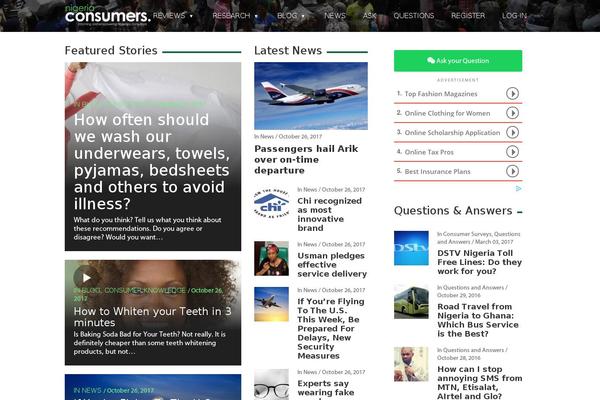 NewsPlus theme site design template sample