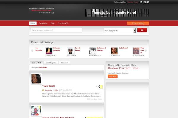 ClassiPress theme site design template sample