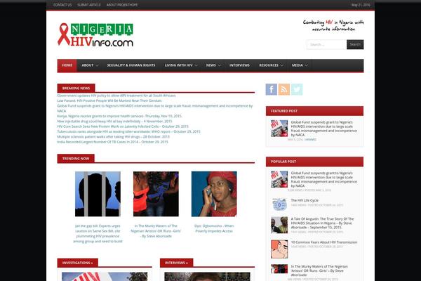 Fearless theme site design template sample