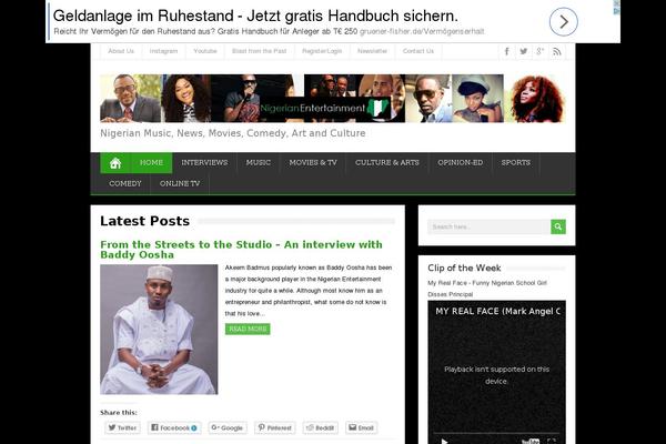 Site using Scroll Triggered Boxes plugin