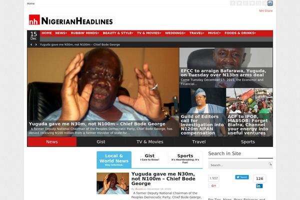 Sharp theme site design template sample