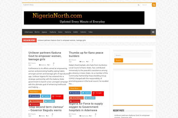 Site using Social PopUP - Facebook, Twitter & Google+ plugin