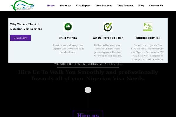 nigerianvisaservices.com site used Agencies