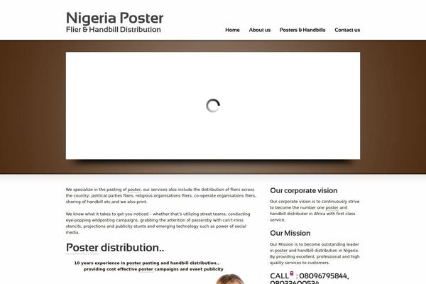 Striking theme site design template sample