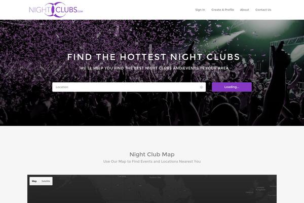 Listify theme site design template sample