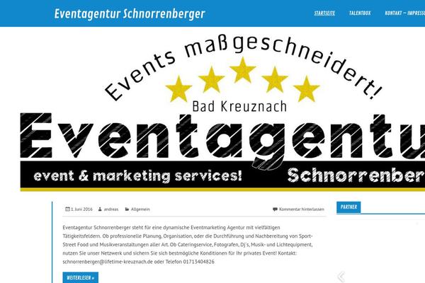 Catch Evolution theme site design template sample