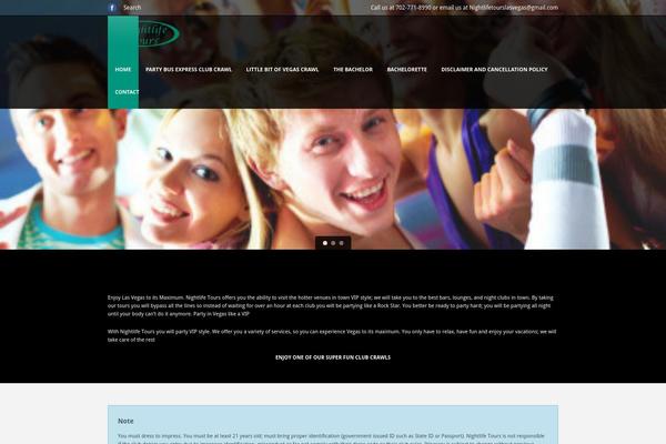 Tour Package theme site design template sample