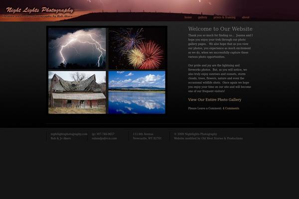 Blackcanvas_20 theme site design template sample
