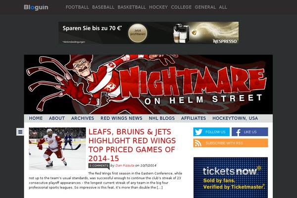 Blogum theme site design template sample