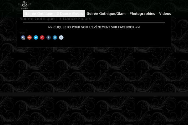 Site using Super Socializer plugin