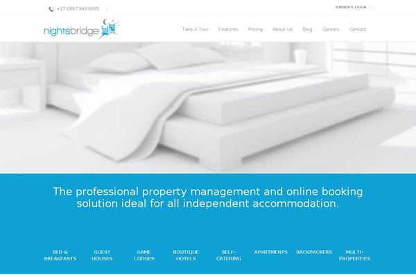 Impreza Child theme site design template sample