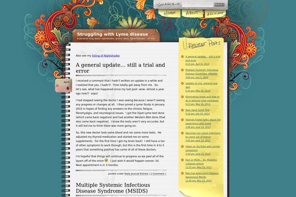 Site using Collapsing Archives plugin