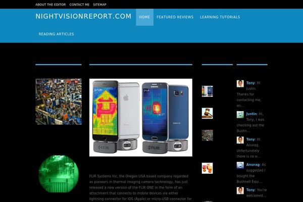 Magazine theme site design template sample