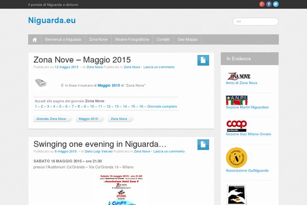 Site using iFeature Slider plugin