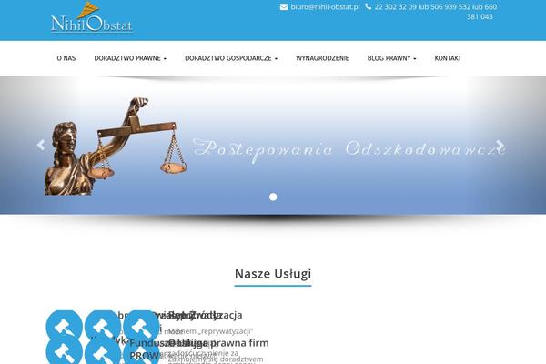 Enigma Premium theme site design template sample