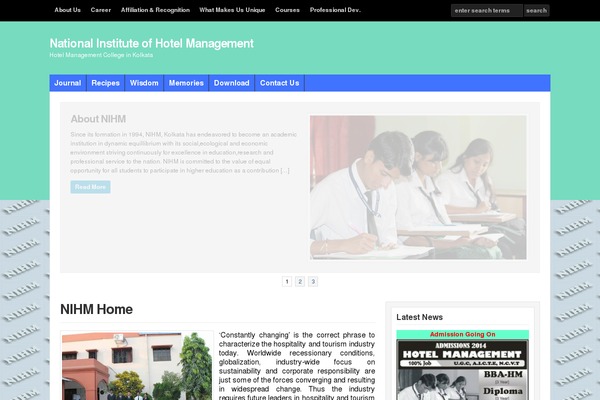 Bam theme site design template sample