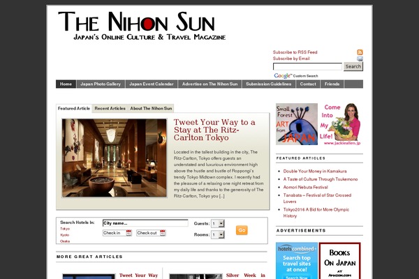 Branfordmagazine theme site design template sample