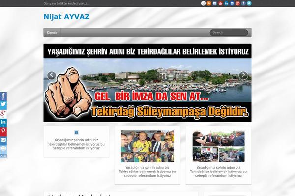 iFeature theme site design template sample