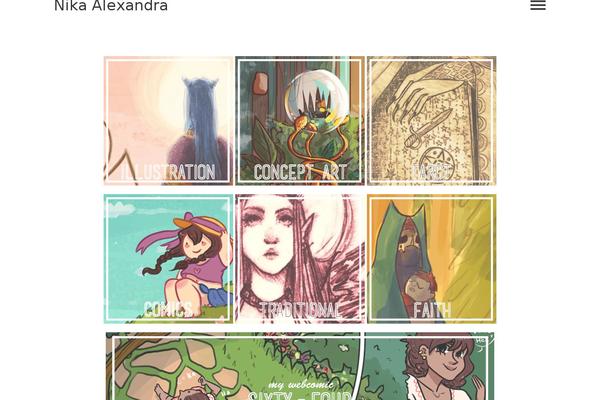 Snaps theme site design template sample