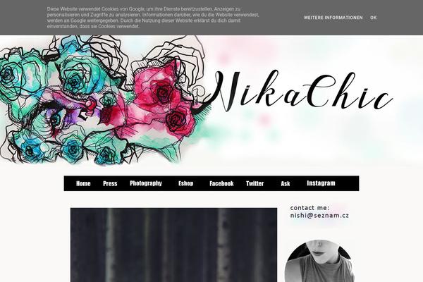 nikachic.com site used Fashionized