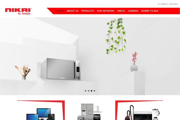nikai.com site used Teg