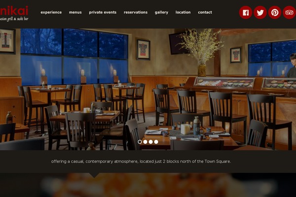 nikaisushi.com site used Nikai