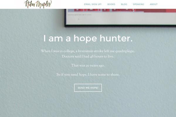 Site using Inline Tweet Sharer plugin